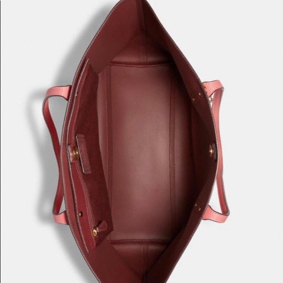 Coach Town Tote coral - Picture 2 of 6